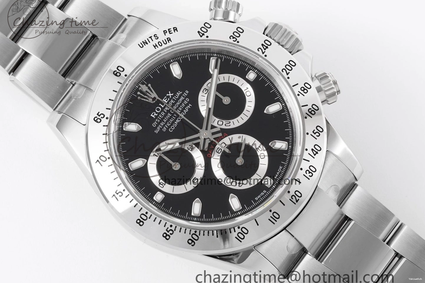 Best 116520 Bracelet KING on Daytona SH4130 1:1 Edition Black Dial SS 0210